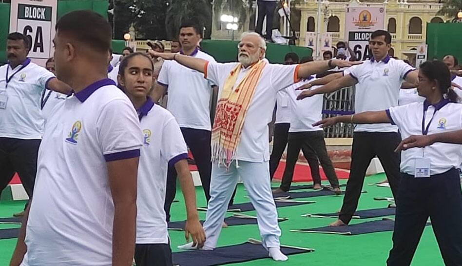 India Celebrates International Yoga Day PM Modi Leads Events From