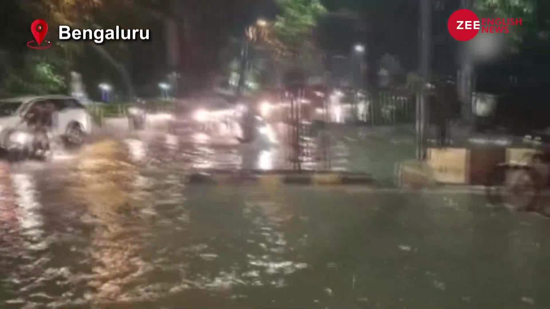 Downpour Wreaks Havoc In Bengaluru Several Trees Uprooted Zee News