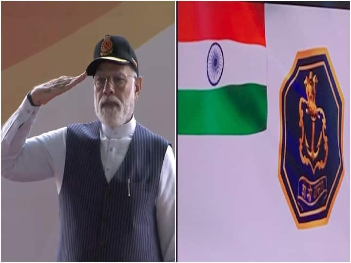 PM Modi Unveils New Ensign Of Indian Navy Zee News