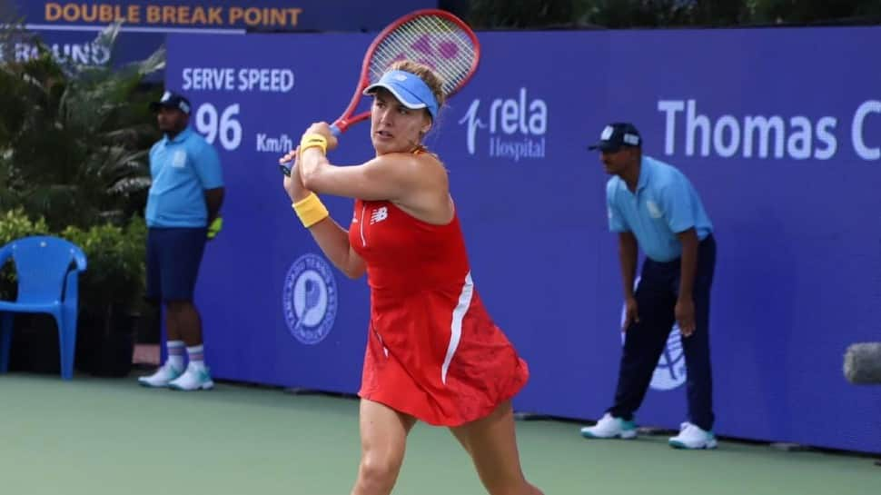 Chennai Open 2022 Indias Karman Kaur Thandi Eugenie Bouchard Get Off