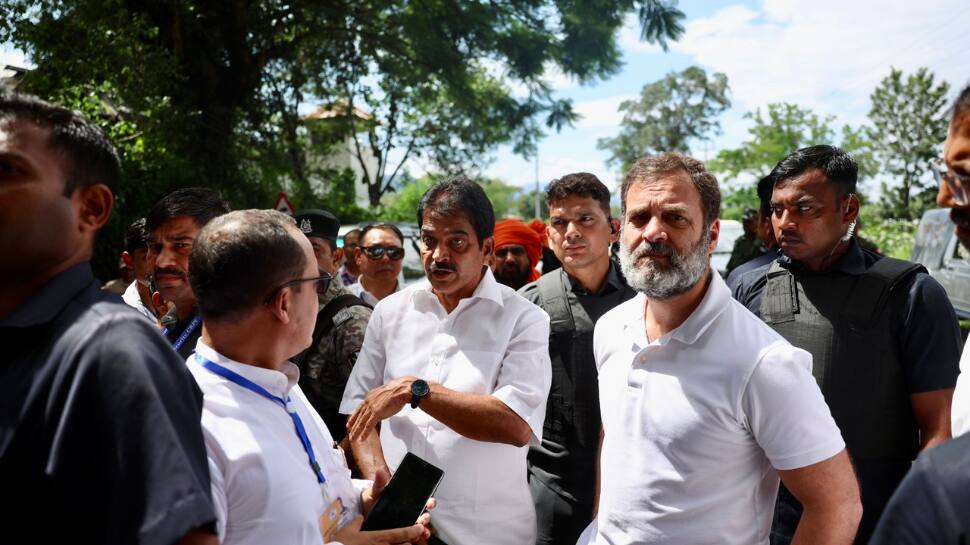 Rahul Gandhi Visits Relief Camps In Manipur S Moirang To Meet 10 Like