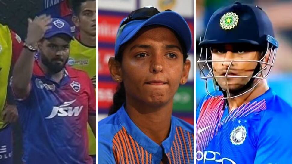 Harmanpreet Kaur To Ms Dhoni Icc Has Slapped Suspension And Heavy