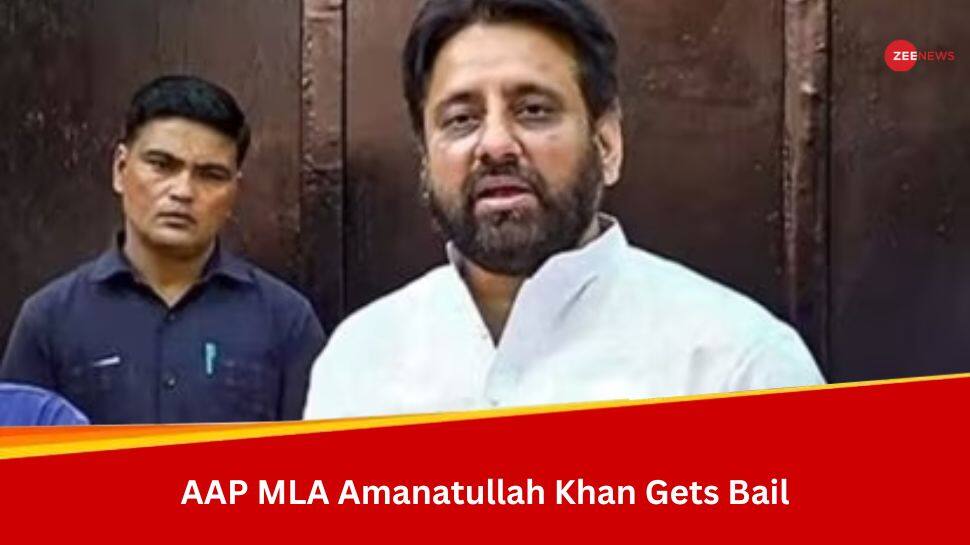 AAP MLA Amanatullah Khan Gets Bail In Delhi Waqf Board Case India