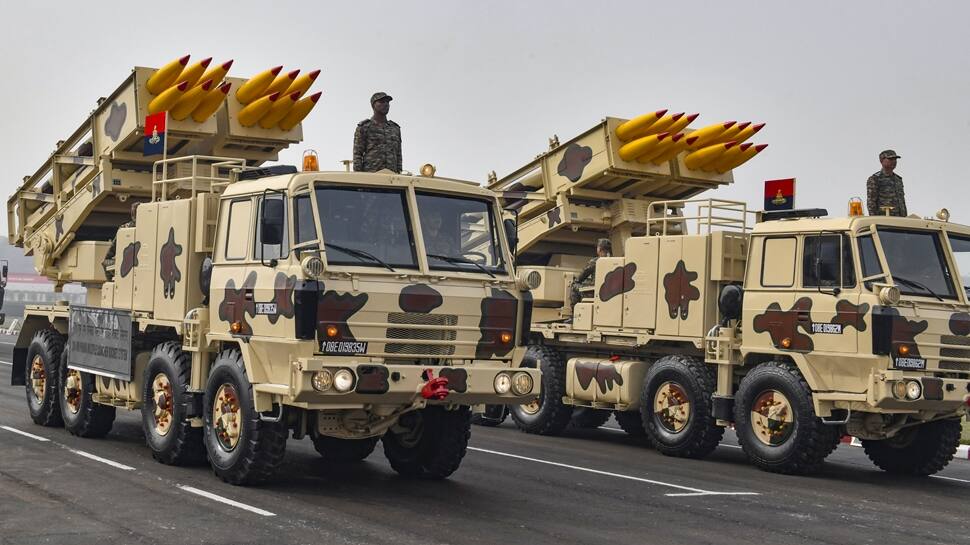 What Is Pinaka Multi Barrel Rocket Launcher System India S Himars