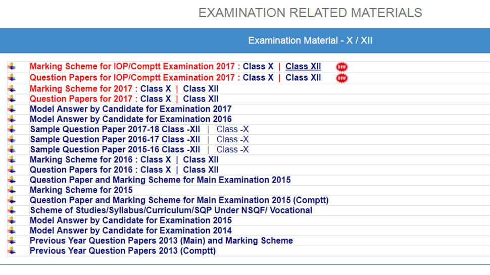 Cbse Class Board Exams Marking Scheme Released Check Cbse Nic Sexiezpix Web Porn