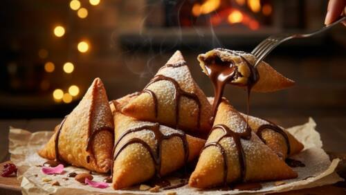 Chocolate Samosa