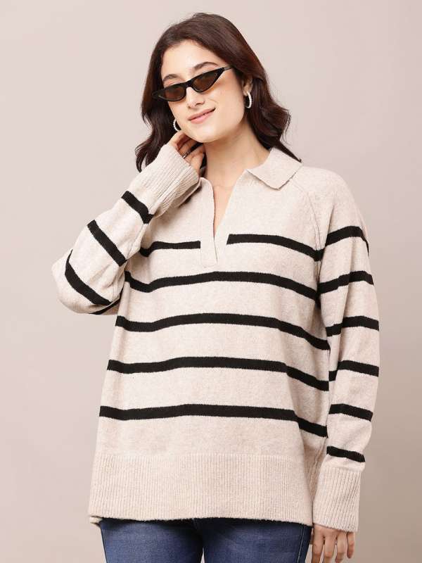 NoBarr Striped Pullover NoBarr Striped Pullover
