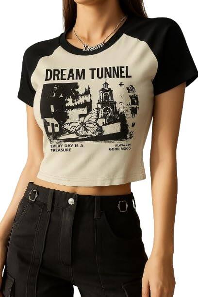 Wear Wild Dream Tunnel Crop Top Wear Wild Dream Tunnel Crop Top