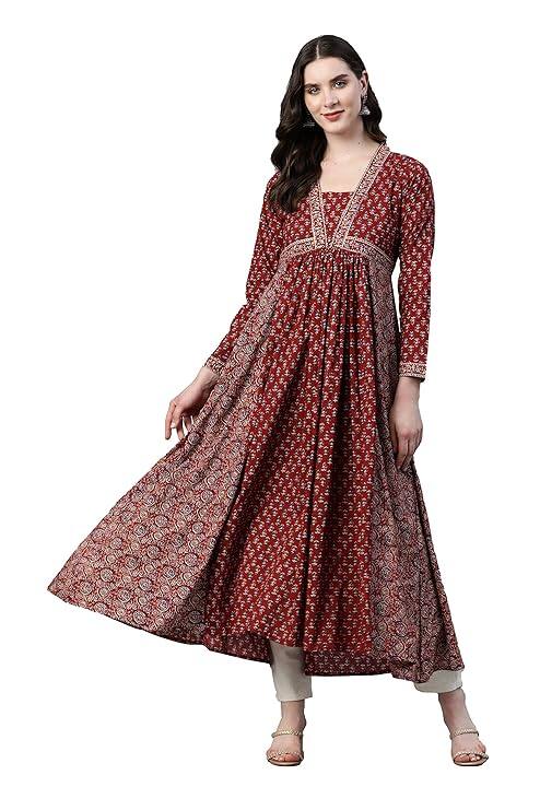 Buyz Cotton Anarkali Kurta