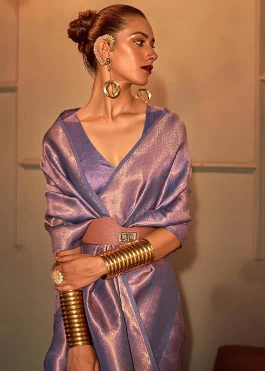 Swornof Kanjivaram Banarasi Saree