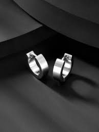 Peora Silver-Plated Contemporary Studs