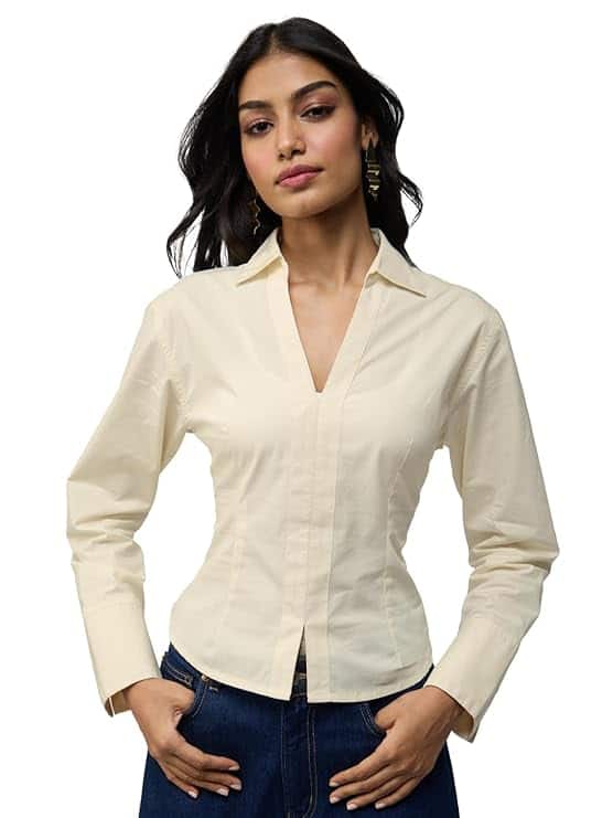 The Souled Store Corset Shirt