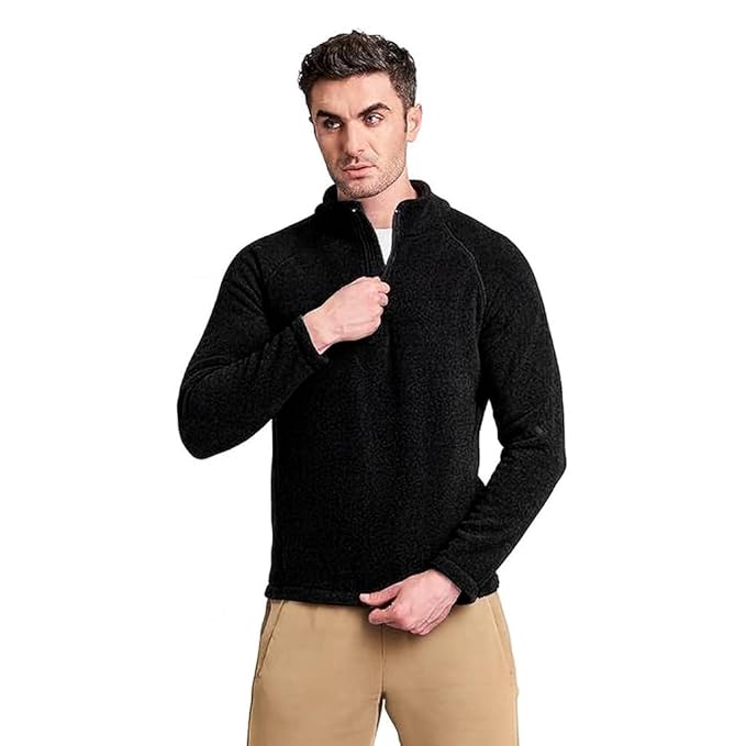 Boldfit Men Half Zipper Sweatshirt