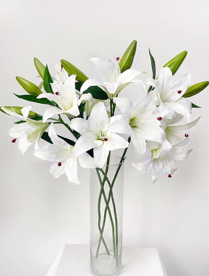 VRB Dec Artificial Lily Flowers