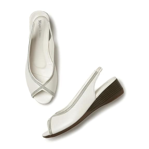 Marc Loire Metallic Sandals