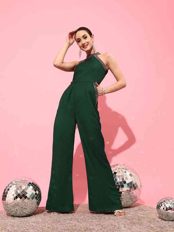 Street 9 Green Jumpsuit