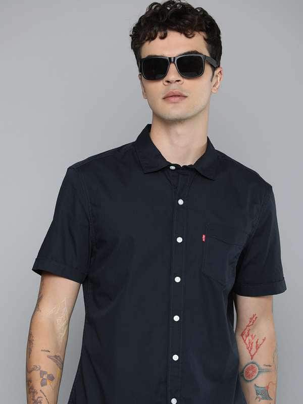 Levis Pure Cotton Slim Fit Opaque Casual Shirt