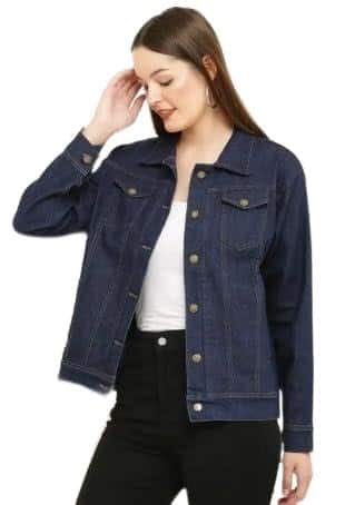 Generic Classic Denim Jacket for Women