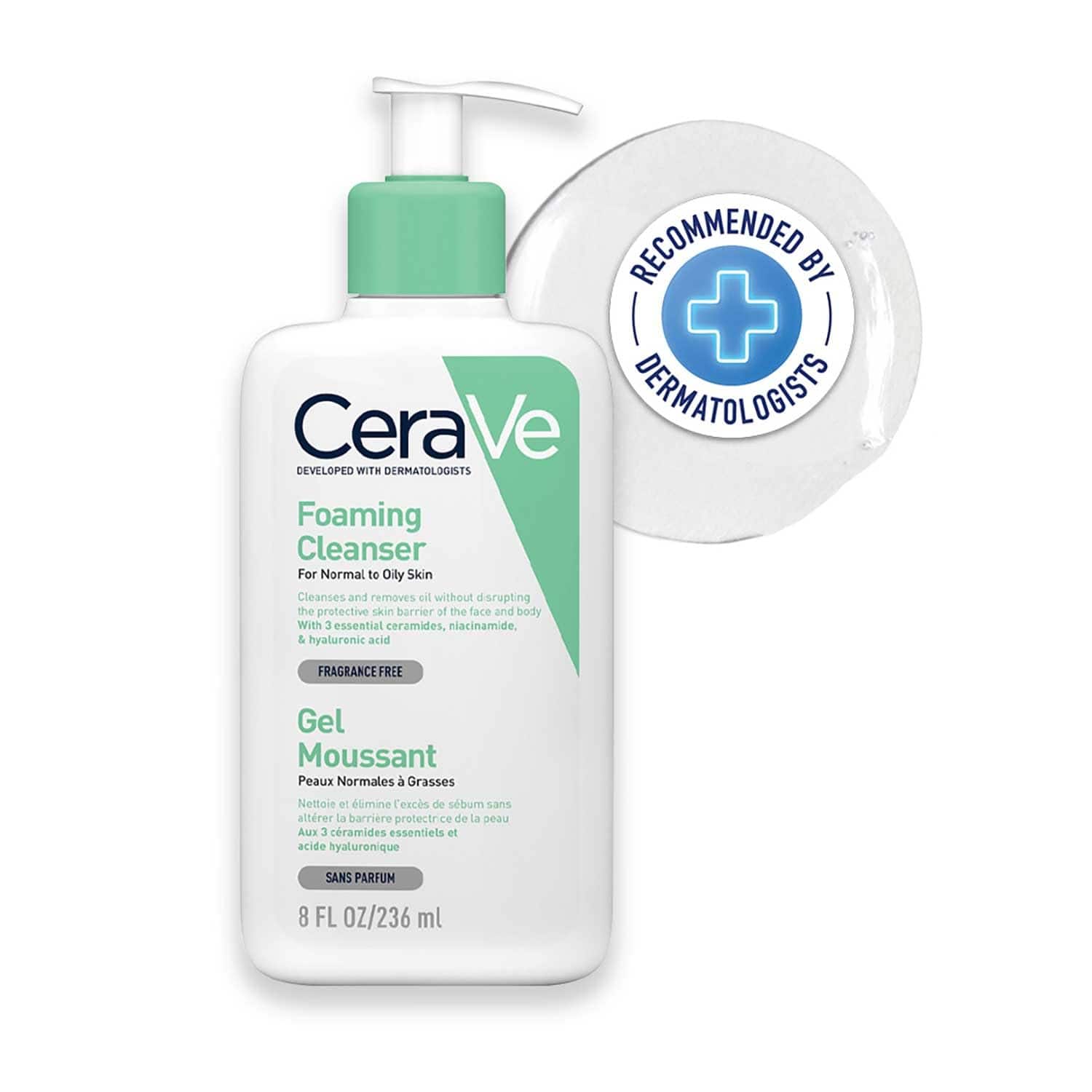 CeraVe Foaming Cleanser For Oily Skin 