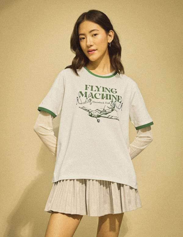 Flying Machine K-Street X Cotton T-Shirt