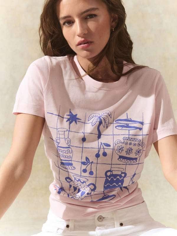 NEXT Graphic Printed Cotton T-Shirt