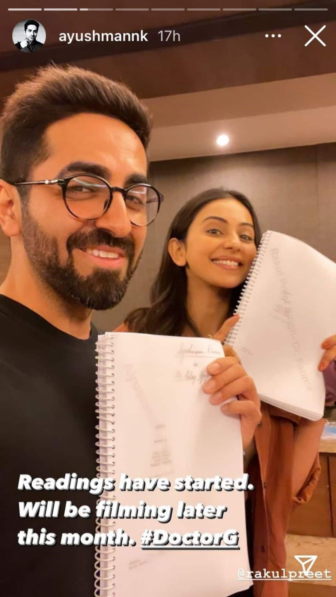 Ayushmann Khurrana and Rakul Preet Singh