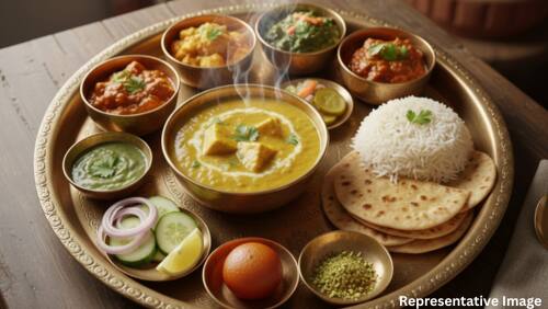 North Indian Winter Thali
