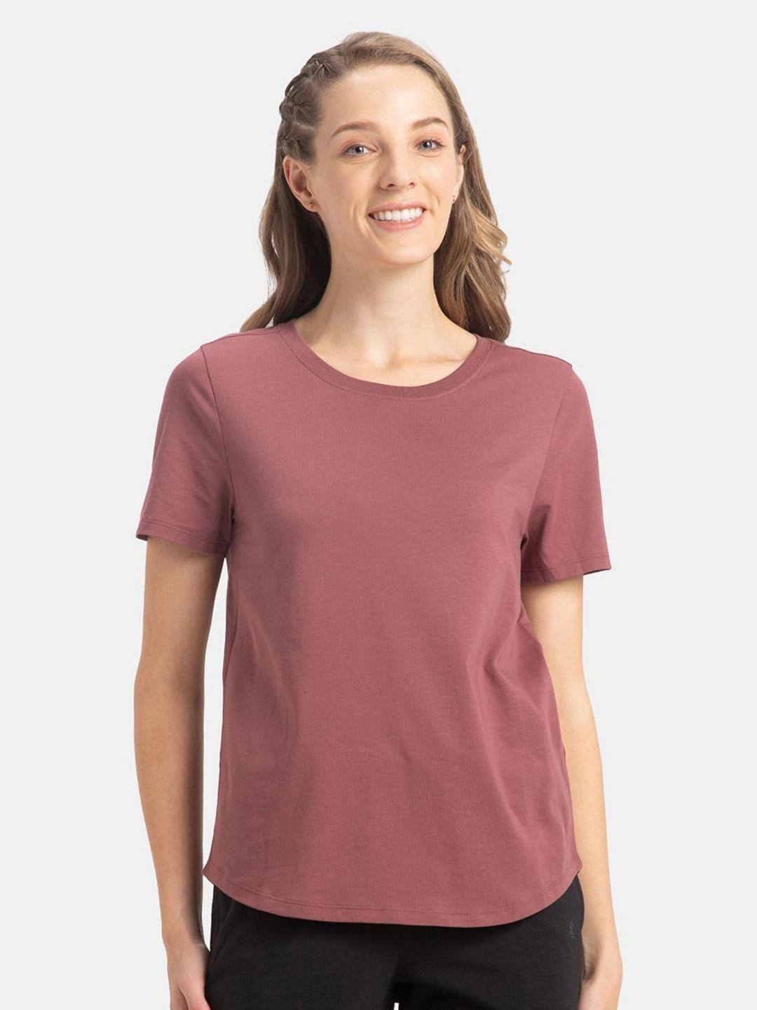 Combed Cotton Relaxed Fit T Shirt Jockey Super. Combed Cotton Relaxed Fit T Shirt Jockey Super.