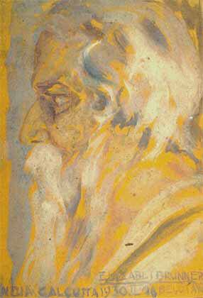 Portrait of Tagore 