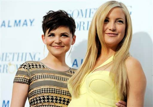 Ginnifer Goodwin and Kate Hudson, cast members in 