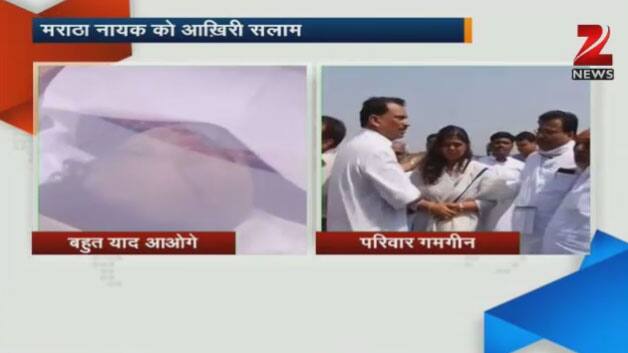 Gopinath Munde`s mortal remains brought to Latur, funeral at 2 pm.