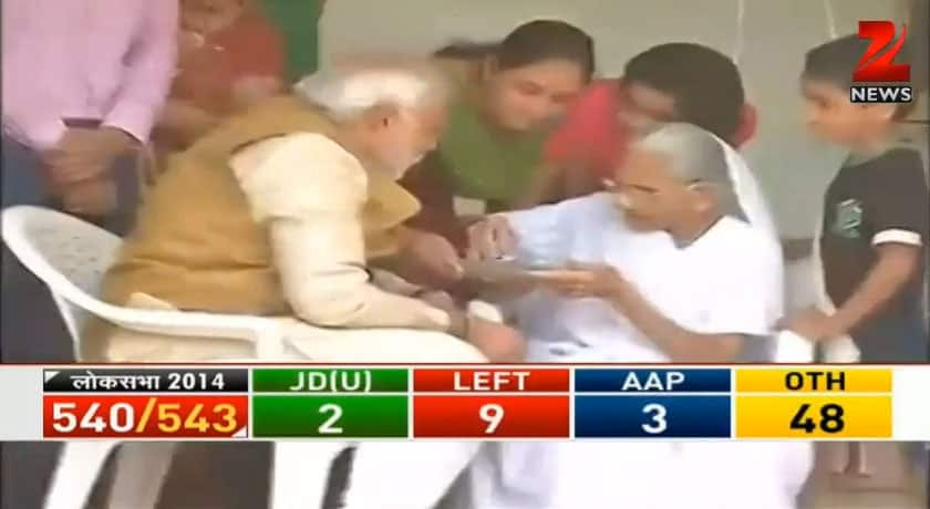 General Elections 2014: Modi seeks blessings from mother