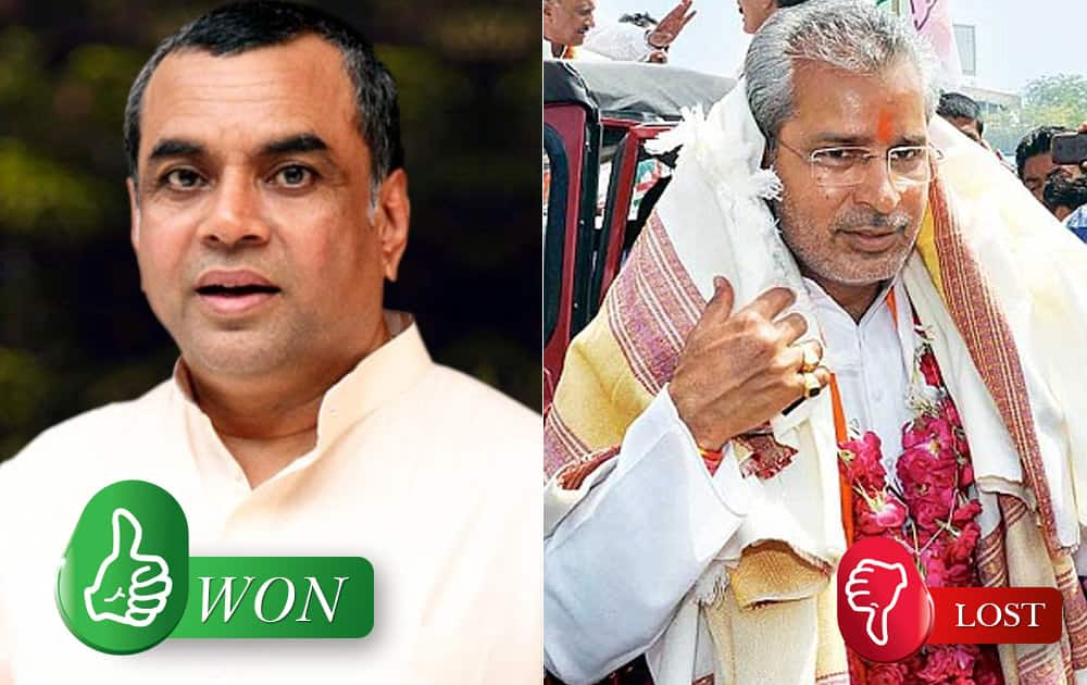 Paresh Rawal (BJP) defeated Himmatsingh Patel (Congress) from Ahmedabad East (Gujarat)