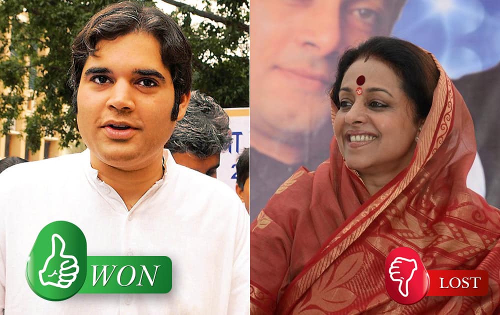 Varun Gandhi (BJP) defeated Amita Singh (Congress) from Sultanpur (UP)