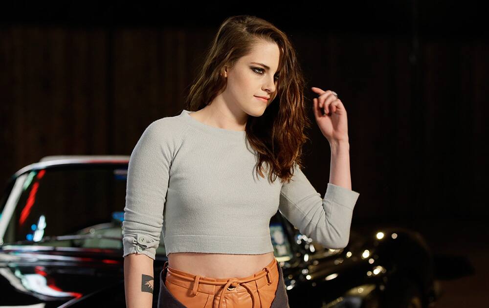 Actress Kristen Stewart of Twilight fame arrives for the Chanel’s Metiers d`Art fashion show in Dallas.