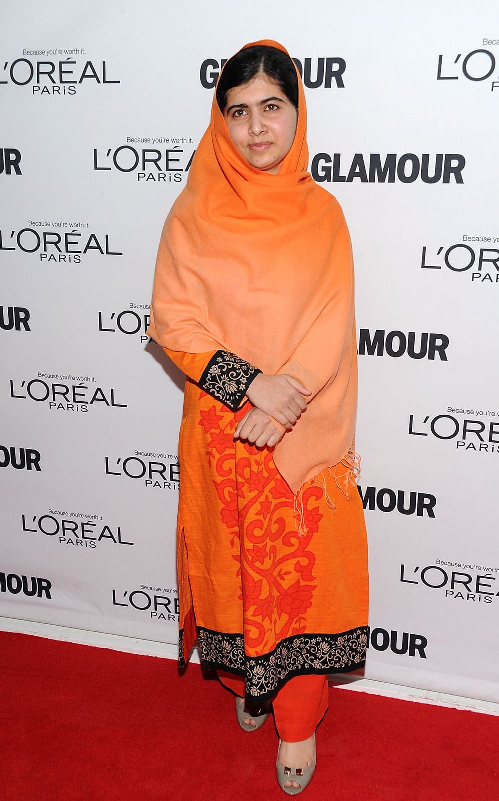 Honoree Malala Yousafzai attends the 23rd Annual Glamour Women of the Year Awards hosted by Glamour Magazine at Carnegie Hall in New York.