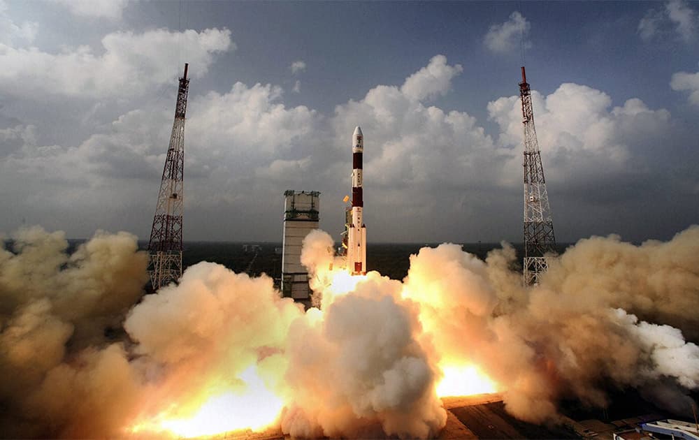 India successfully launched its first mission to Mars on board PSLV C25 from Satish Dhawan Space Centre (ISRO) at Sriharikota in Andhra Pradesh on Tuesday. The mission is expected to reach Mars orbit.