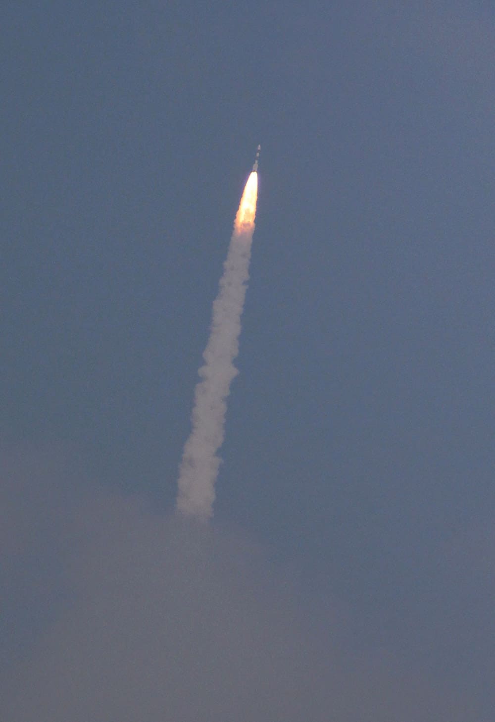 The Polar Satellite Launch Vehicle (PSLV-C25) rocket lifts off carrying India`s Mars spacecraft from the east-coast island of Sriharikota, India.