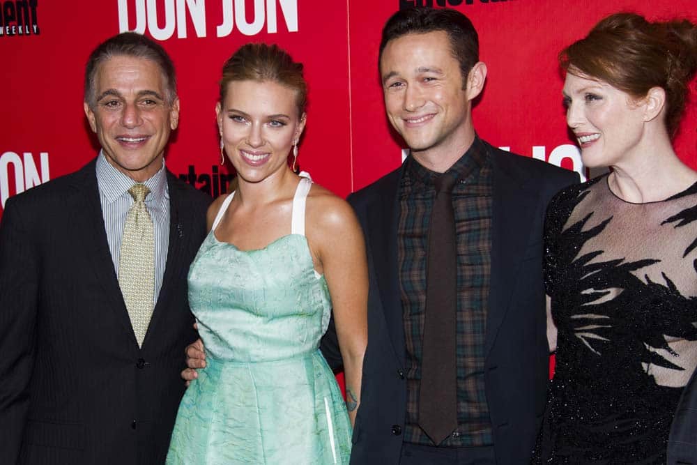 Tony Danza, Scarlett Johansson, Joseph Gordon-Levitt and Julianne Moore attend the