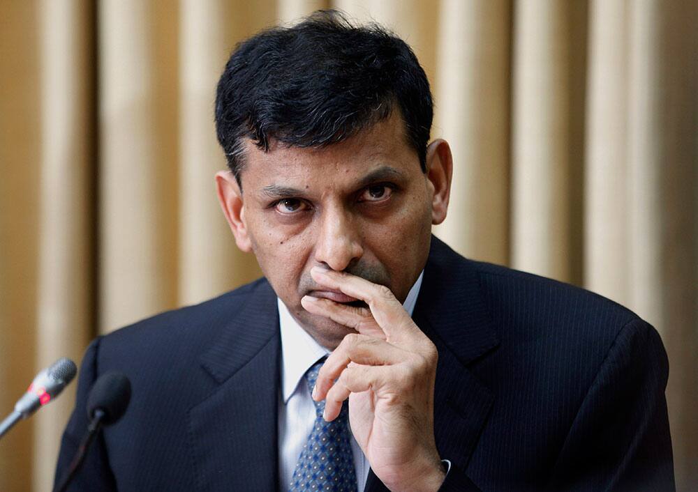Newly appointed Reserve Bank of India (RBI) Governor Raghuram Rajan attends a press conference at the RBI headquarters in Mumbai.