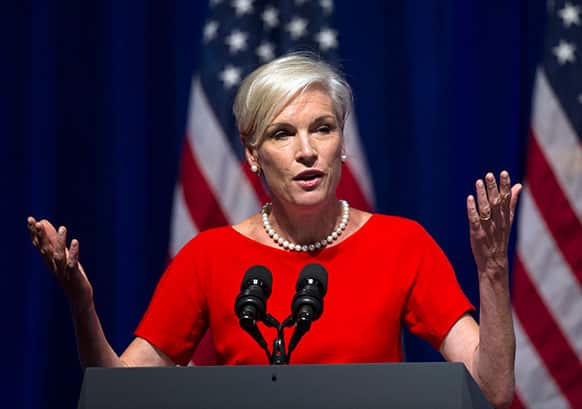 Cecile Richards, president, Planned Parenthood, addresses an Organizing for Action summit in Washington. The group was formed from President Barack Obama`s 2012 re-election campaign with the express goal of backing his policy priorities.