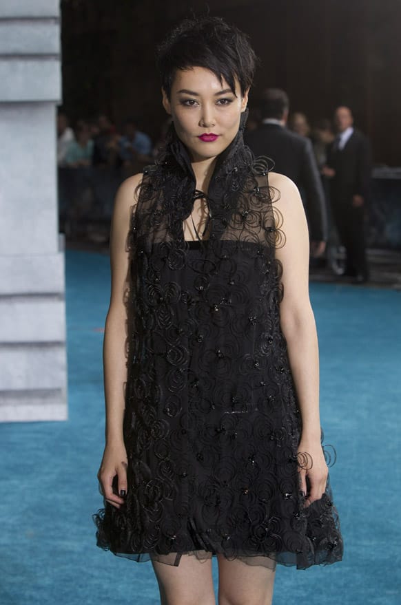 Actress Rinko Kikuchi, arrives for the UK Premiere of Pacific Rim, at the BFI southbank, in central London.