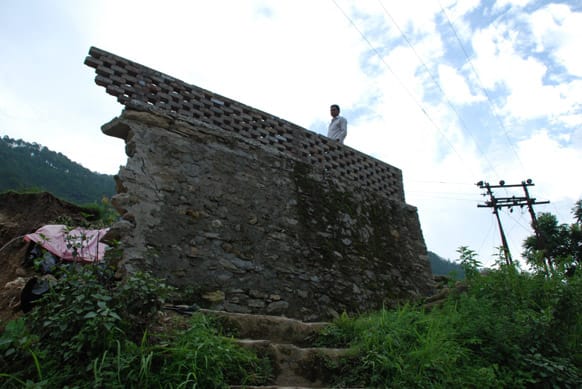 An example of destruction that has unfolded at Rudraprayag. Photo Courtesy: Siddharth Behl/SEEDS