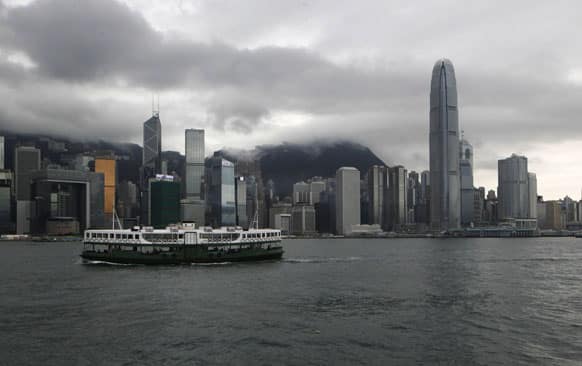 A ferry sails across the Victoria Harbour in Hong Kong. Edward Snowden, an American defense contractor who said he leaked information on classified US surveillance programs, could benefit from a quirk in Hong Kong law that would ensure a lengthy battle to deport him.