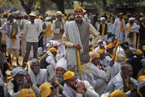 People from the northern Indian community of mainly farmers and herders called