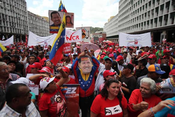 Venezuelans gather to commemorate the violent street protests of 1989 known as the