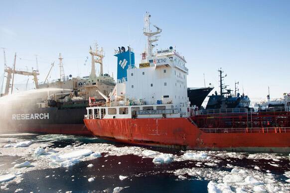 Nisshin Maru collides with the fuel tanker Sun Laurel in waters near Antarctica. Sea Shepherd Conservation Society founder Paul Watson said he was aboard the ship Steve Irwin when the Japanese boat Nisshin Maru collided with it, the Bob Barker and a tanker used to refuel the Japanese fleet.