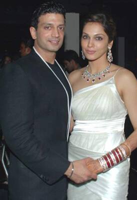 Eesha Koppikar and Timmy Narang at the reopening of his disco in Colaba, Mumbai. 