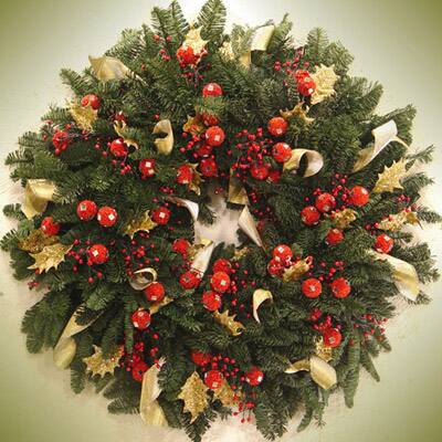 Wreath: It is a symbol of the never ending eternal value of love… having no end.