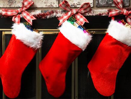 Stocking: St. Nick, who wanted to remain anonymous and help a poor family, threw gold coins down their chimney. They fell in a stocking kept there.